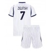 Inter Milan Piotr Zielinski #7 Vonkajší Detský futbalový dres 2026-27 Krátky Rukáv (+ trenírky) Inter Milan Piotr Zielinski #7 Vonkajší Detský futbalový dres 2026-27 Krátky Rukáv (+ trenírky)